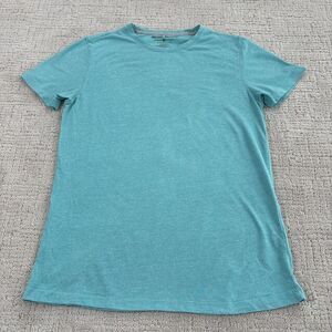 Michael Brandon Tee Shirt Men's Size Small Teal Crew Neck Short Sleeve.
